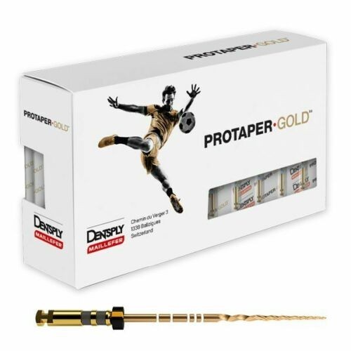 Dentsply ProTaper Gold Rotary Files F1,F2,F3,S1,S2,SX-F3 6 files packs Blister