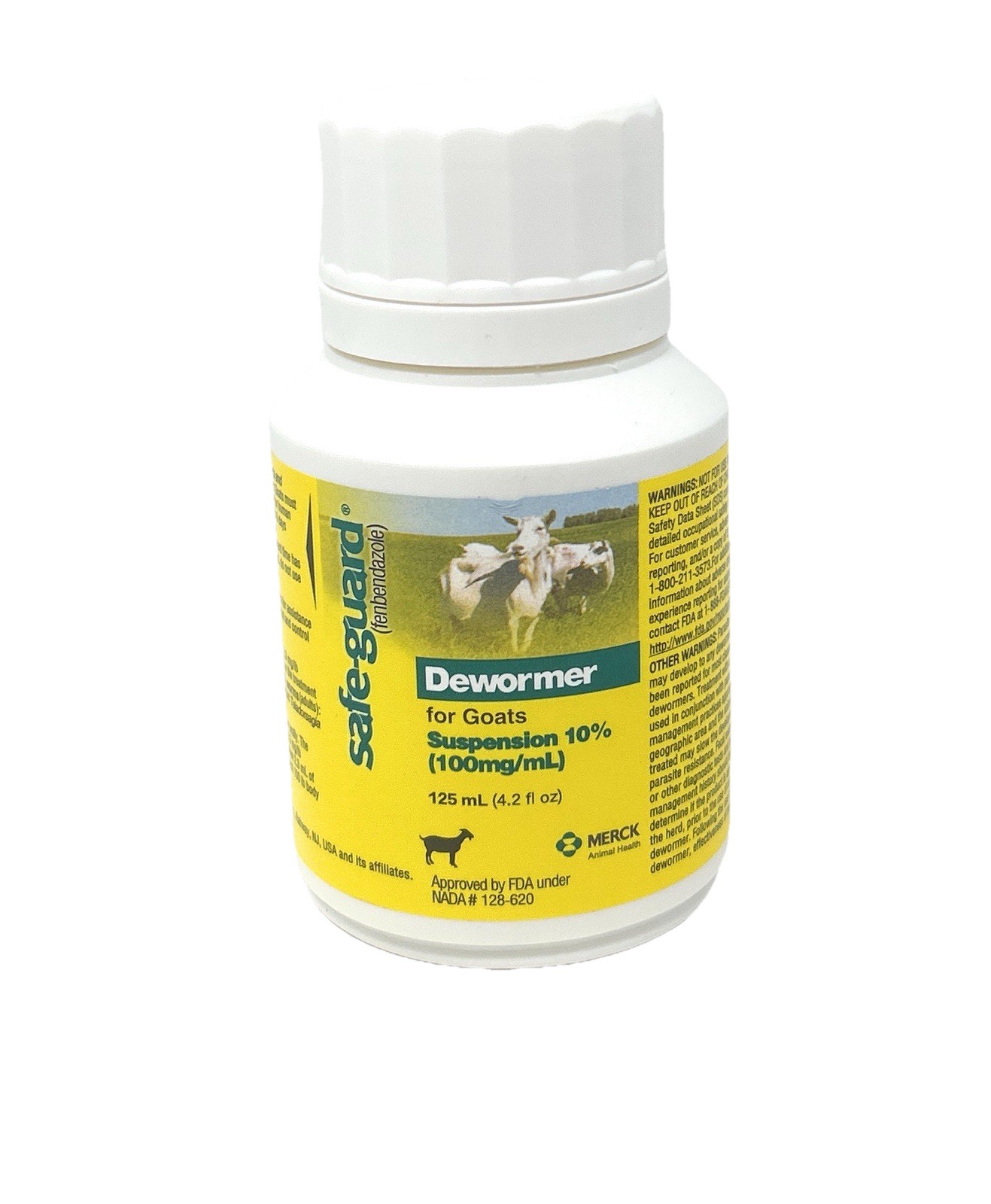 Safe-Guard Dewormer Liquid 125ml (4.2fl oz) Fenbendazole SafeGuard