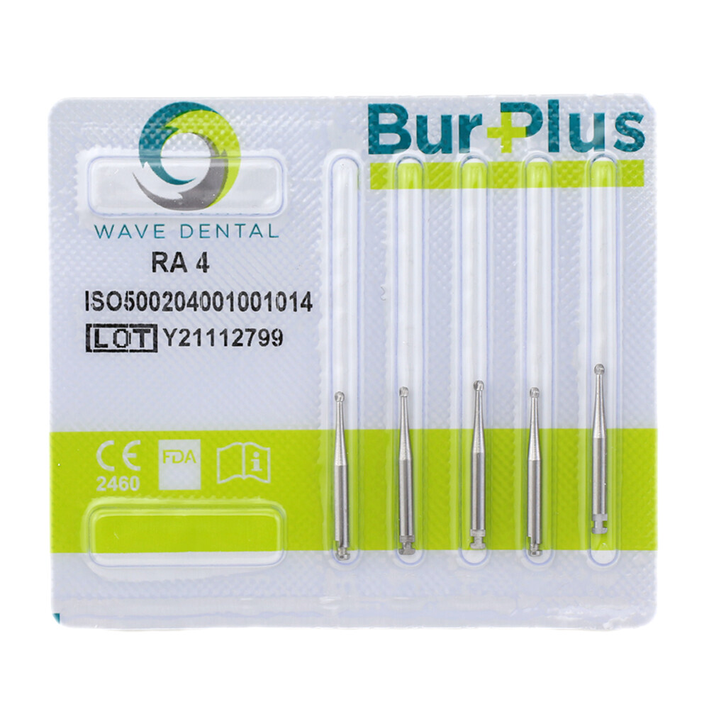 WAVE Dental Carbide Round Burs Latch LA RA #2 4 6 8 Surgical Bur LAOS 26mm Burr