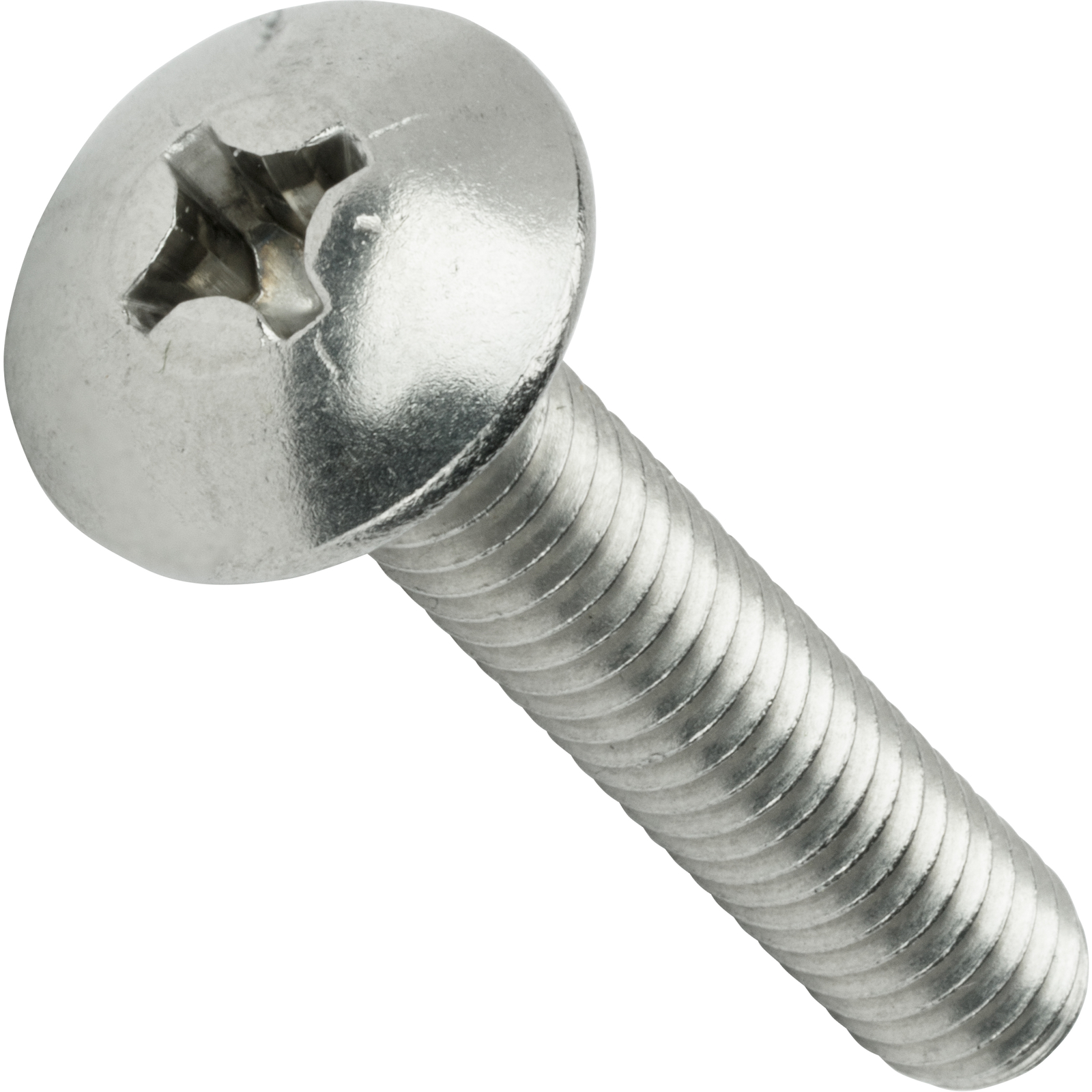 10-32 Phillips Truss Head Machine Screws Stainless Steel Wide All Lengths