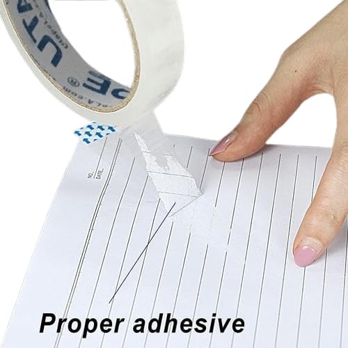 3 PCS Clear Packing Shipping Tape Heavy Duty 1 Inch 75 Yards Moving Supplies