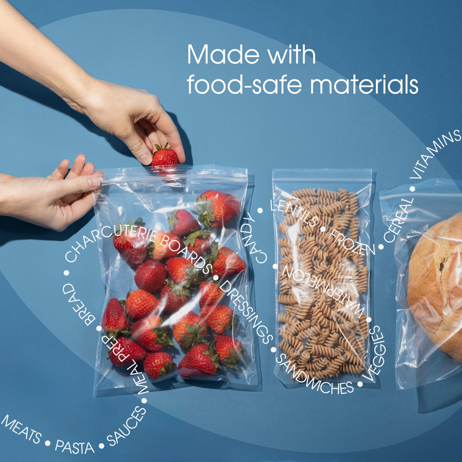 – 4” X 6” (1000 Count) 2 Mil Clear Reclosable Zip Plastic Poly Bags with Rese…