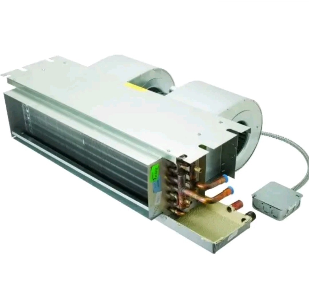 First Co 4HBC 400 CFM Fan Coil 2-Pipe 3 Row Chilled Water PSC Motor LH Brand New