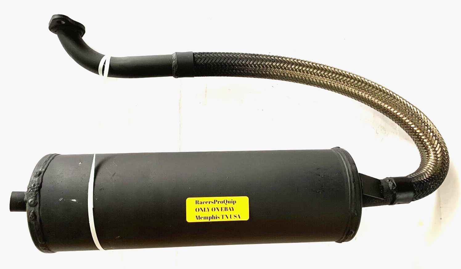 Predator 240-420cc SoQuiet Exhaust Universal Flex w/Muffler Golf Cart Mud Motor