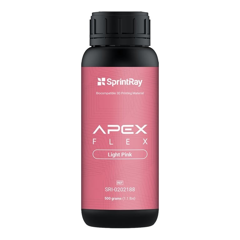 Sprintray Apex Flex Light Pink 500 Grams Bramd New