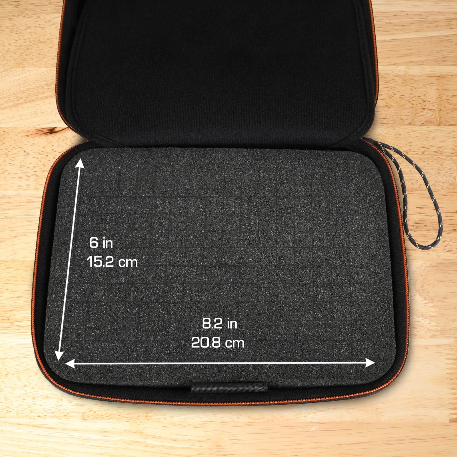 USA GEAR Ghost Hunting Equipment Case with Customizable Foam Interior