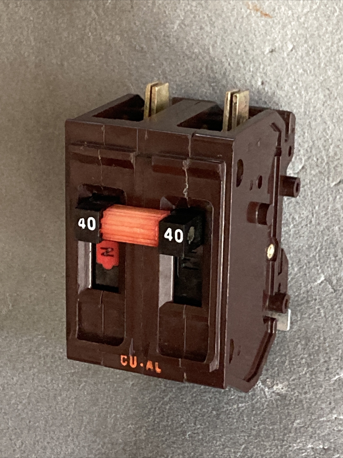 Wadsworth A240NI 40 Amp 2 Pole 2P Type A METAL FOOT Circuit Breaker A240N A240