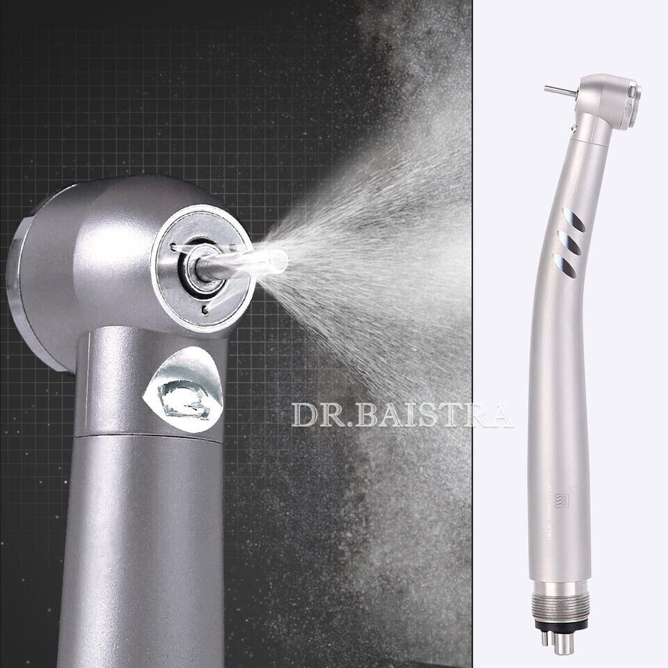 Dental Fiber Optic LED E-generator high speed handpiece Turbine 2Hole/4Hole