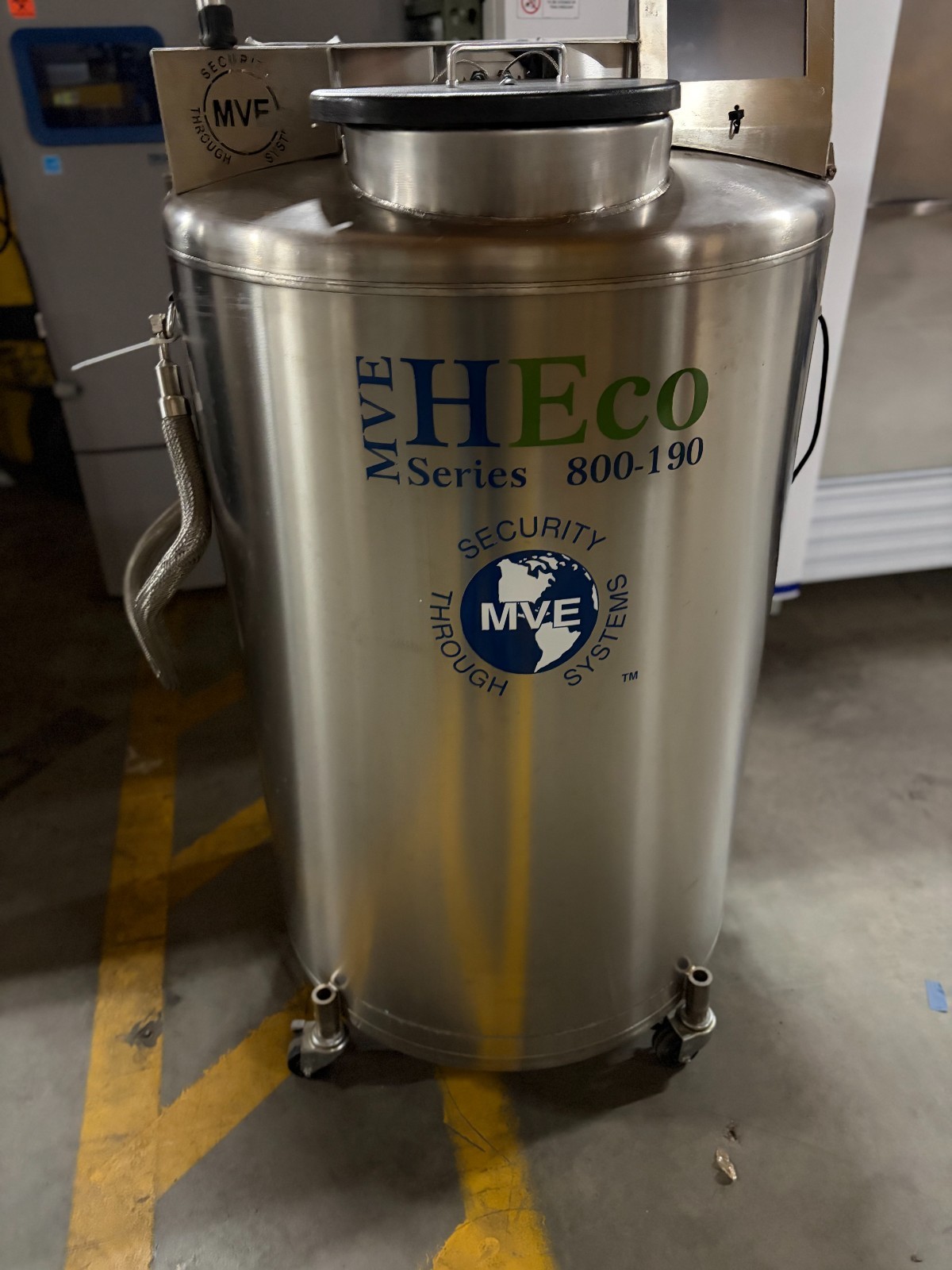 LN2 Freezer MVE HEco series 800-190 Model 819P-190AF-TS (touch screen) Mfd. 2022