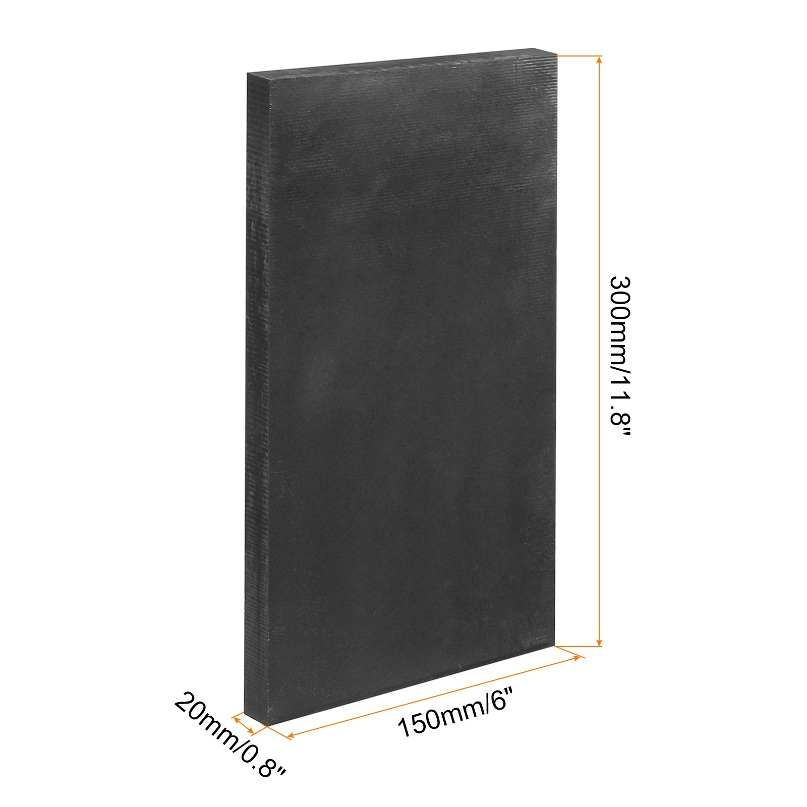Graphite Block Ingot Rectangle Graphite Electrode Plate 300x150x0.8mm