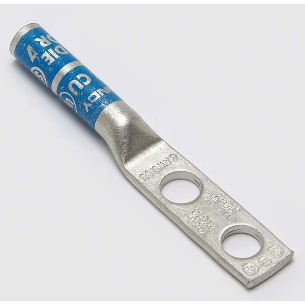 BURNDY YAZ6C2TC14 LUG, # 6 AWG, STRD, 2 HOLE – 1/4″ HOLE, 5/8″ *400 QUANTITY*