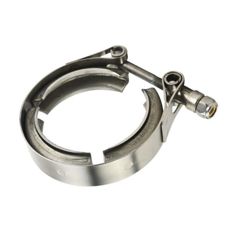 V-Band Clamp Stainless Steel 1.5-6.0In Anti-Rust Temperature Resistance Exhaust-