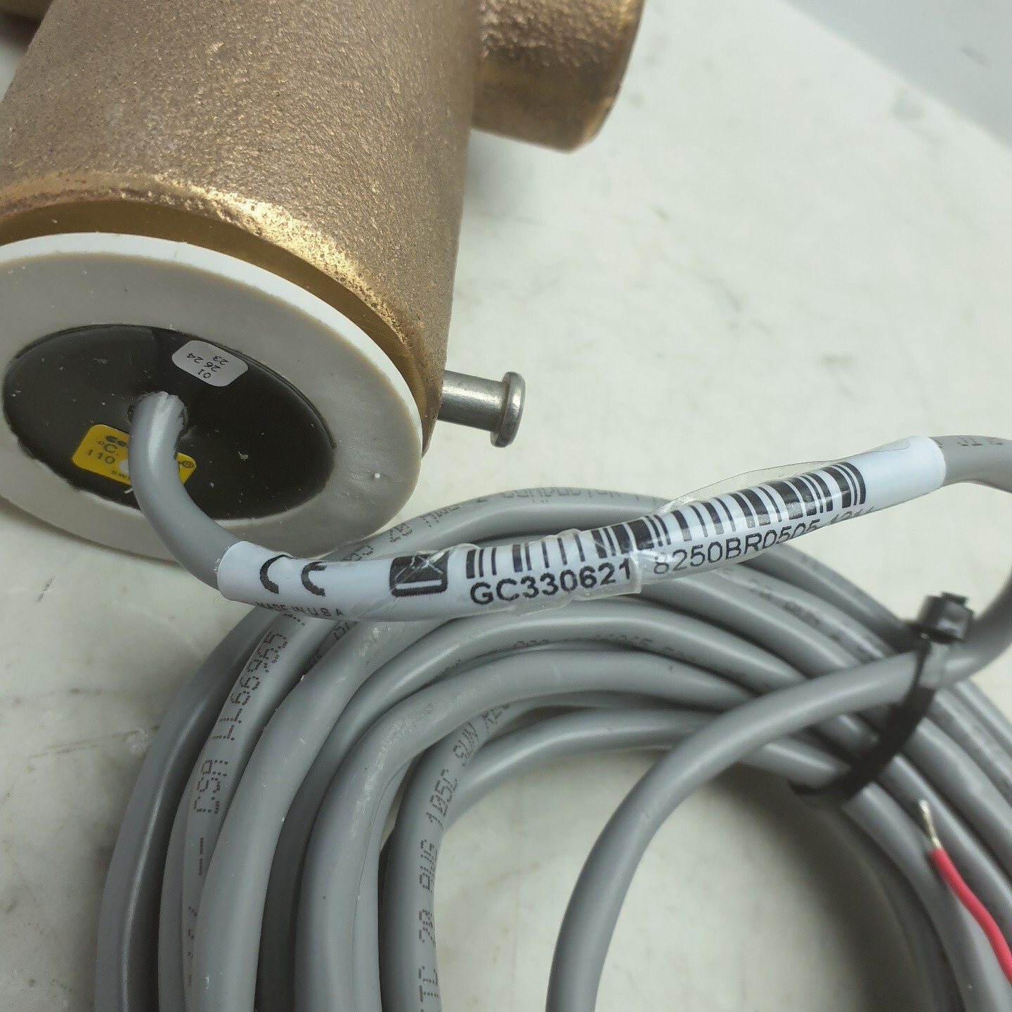 Impeller 8250BR0505-1211 Flow Meter 1/2″ Fitting Size Paddlewheel Sensor