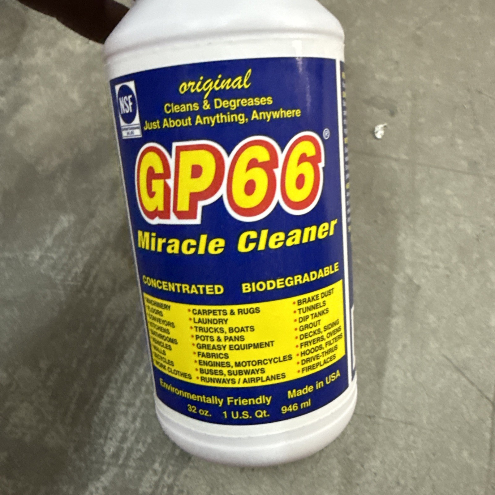 GP66 3-Piece Super-Size Green Miracle Cleaner & Degreaser Set