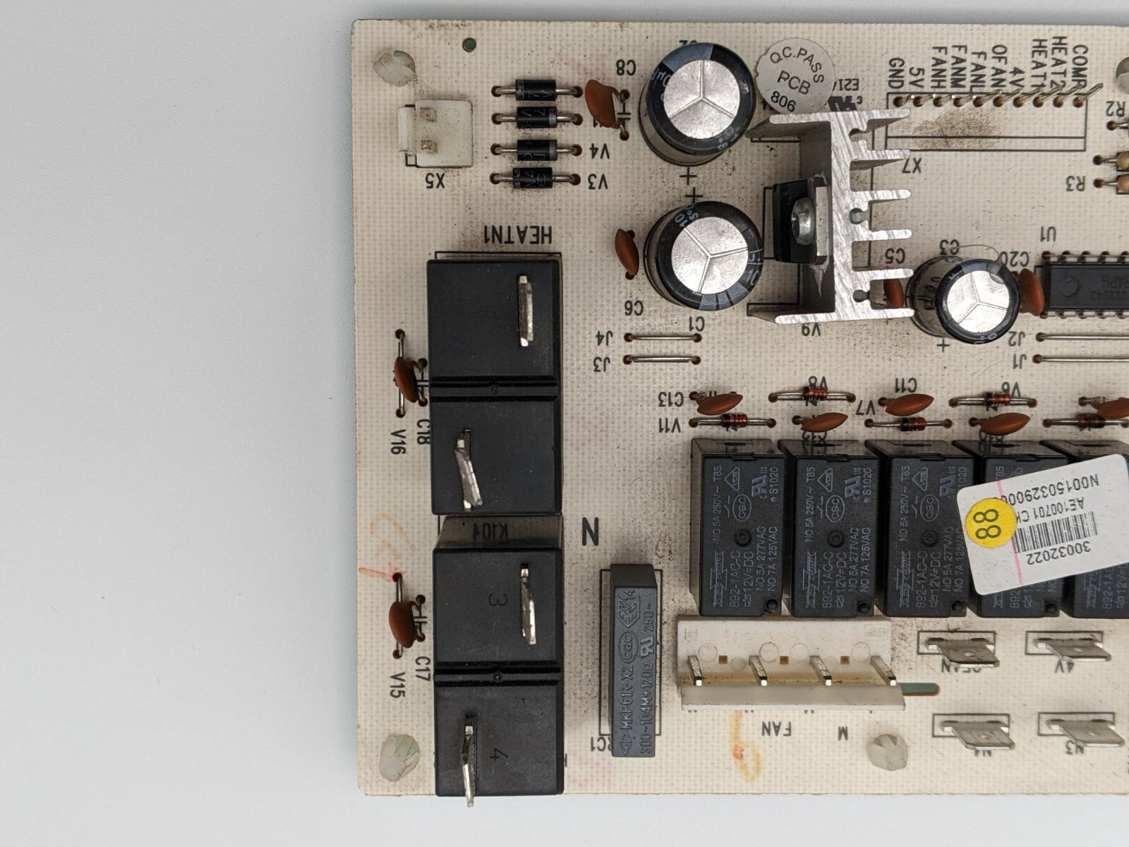 Friedrich Ptac GRJ2E-2A 20061108 30032022 Control Circuit Board
