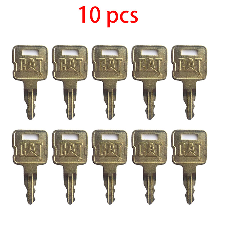 10pcs CAT Caterpillar Heavy Equipment Ignition Key all Metal 5P-8500