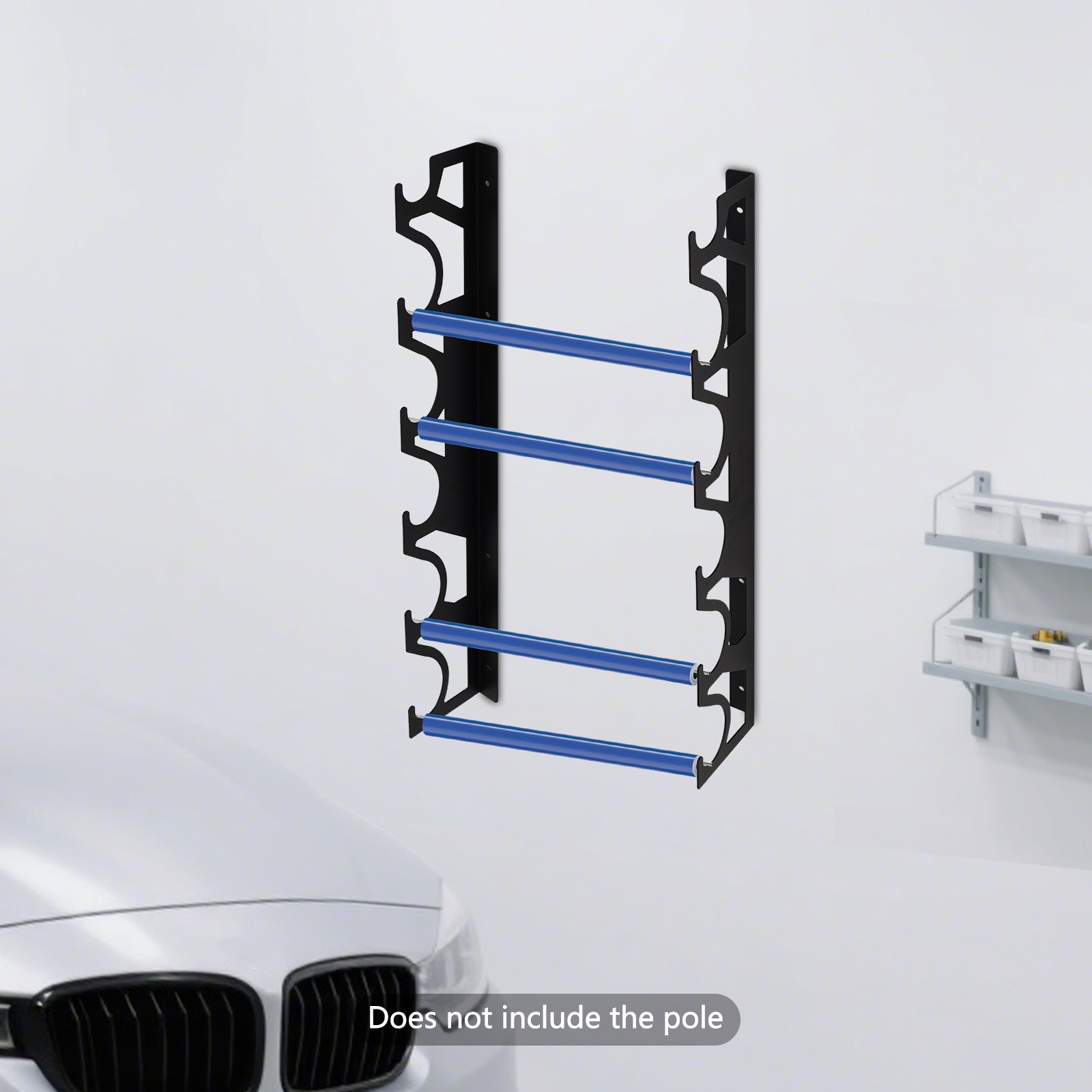 Vinyl Roll Holder, Metal Vinyl Rack, Wall Mounted Vinyl Roll Rack