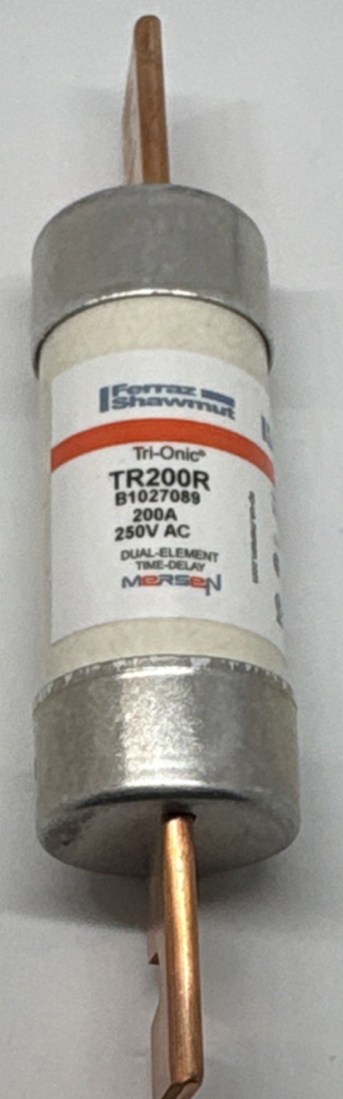 TR200R Mersen Ferraz Shawmut Tri-Onic Fuse 200A 250VAC RK5 Lot of 4