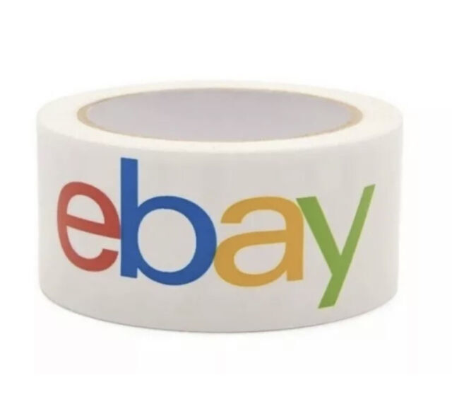 Official eBay Branded Packing Tape 2″ x 75 Yards Shipping Package Carton