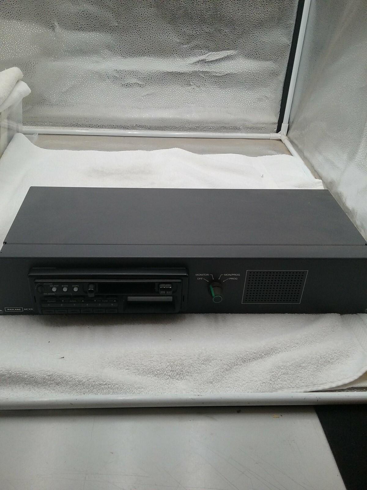 Rauland MCX300 Cassette Deck rack mount stereo system unit ELECTRONICS USA MADE