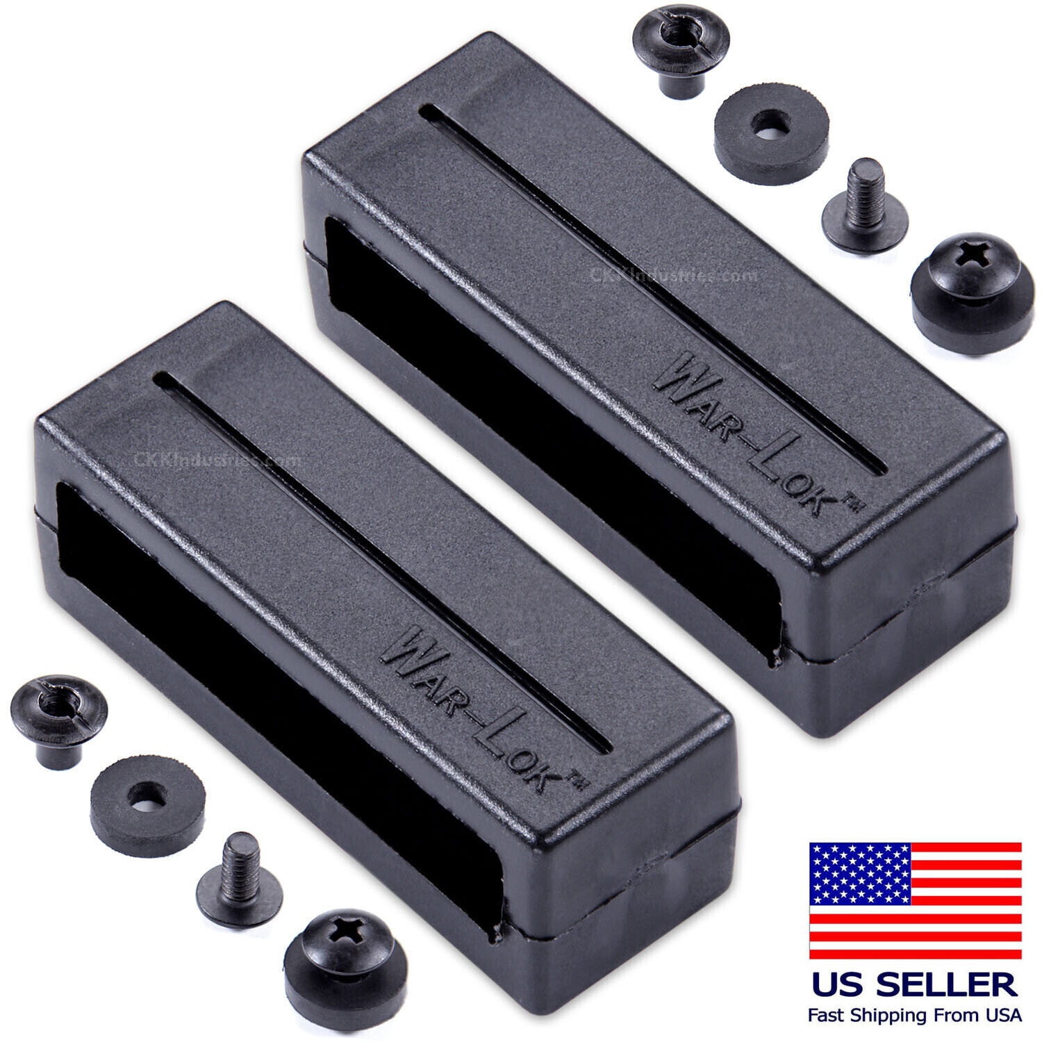 War-Loops™ – Holster Belt Loops (Fits up to 2.00in Belts) – (Hardware Optional)