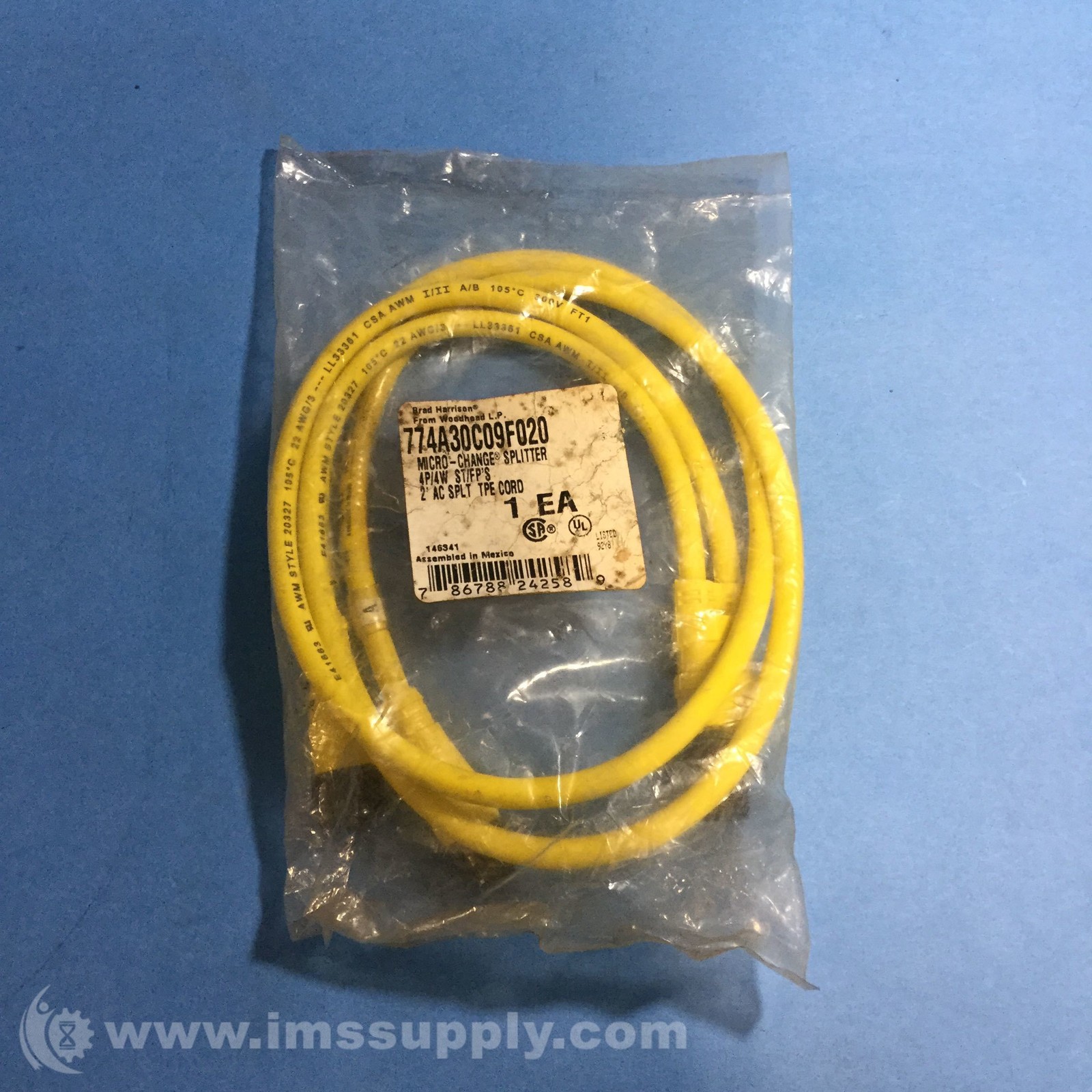 Molex 774A30C09F020 4P/4W Splitter Cable FNFP