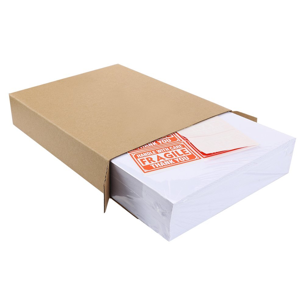 10000X Half Sheet Shipping Labels Page 8.5×5.5 Self Adhesive Round 2 Per Sheet