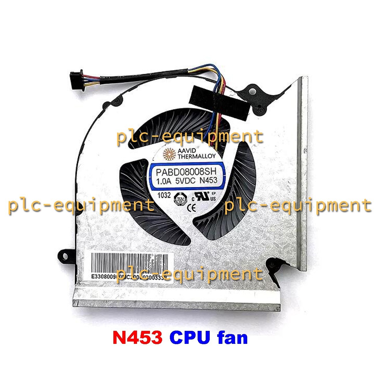 PABD08008SH N453 N454 Fit for MSI GE66 GP66 GL66 CPU GPU Cooling Fan 5VDC 1.0A