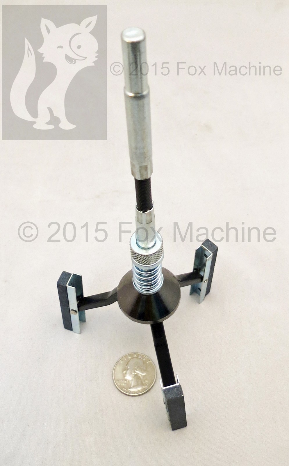Small Cylinder Hone 1-1/4″ to 3-1/2″ with 2″ long stones