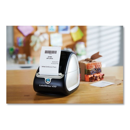 DYMO LabelWriter Continuous-Roll Receipt Paper, 2.25″x300 ft, White, 5 Rolls/PK