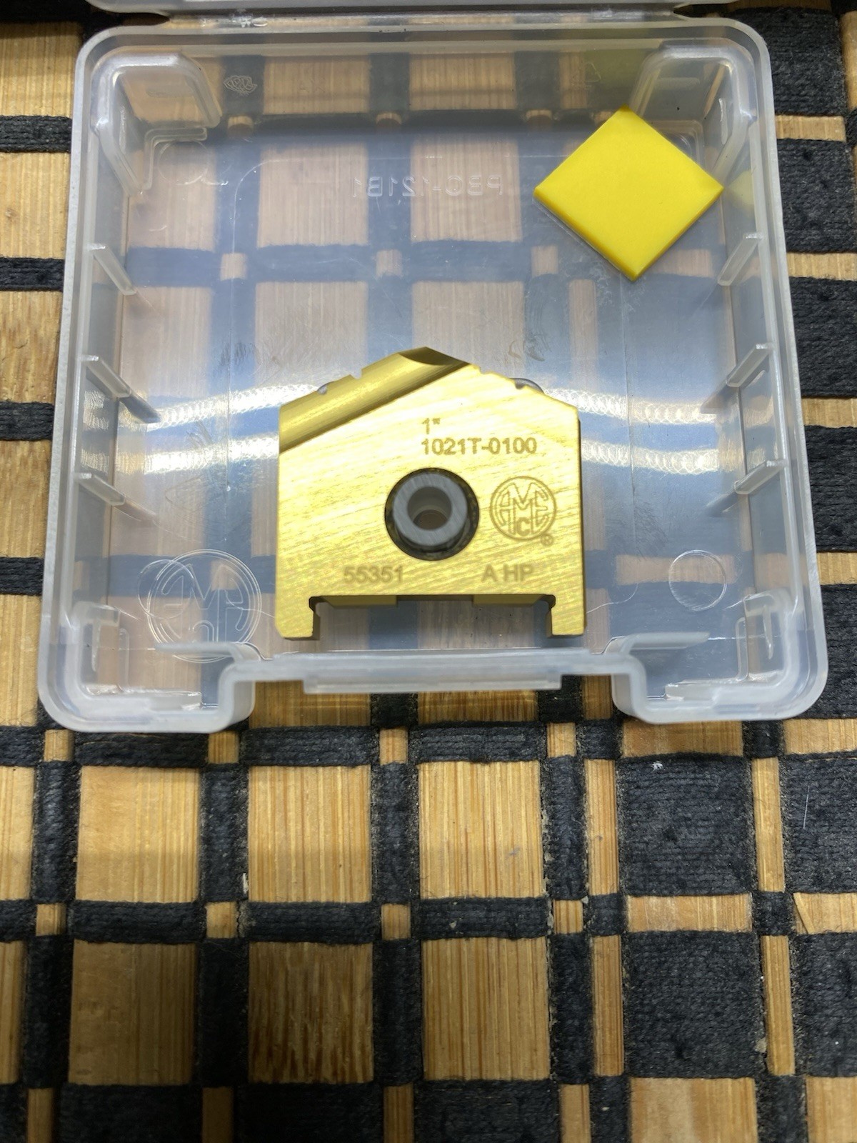 Allied Machine 1021T-0100 HSS Spade Drill Insert: 1″ Dia, Seat A, 130� Point