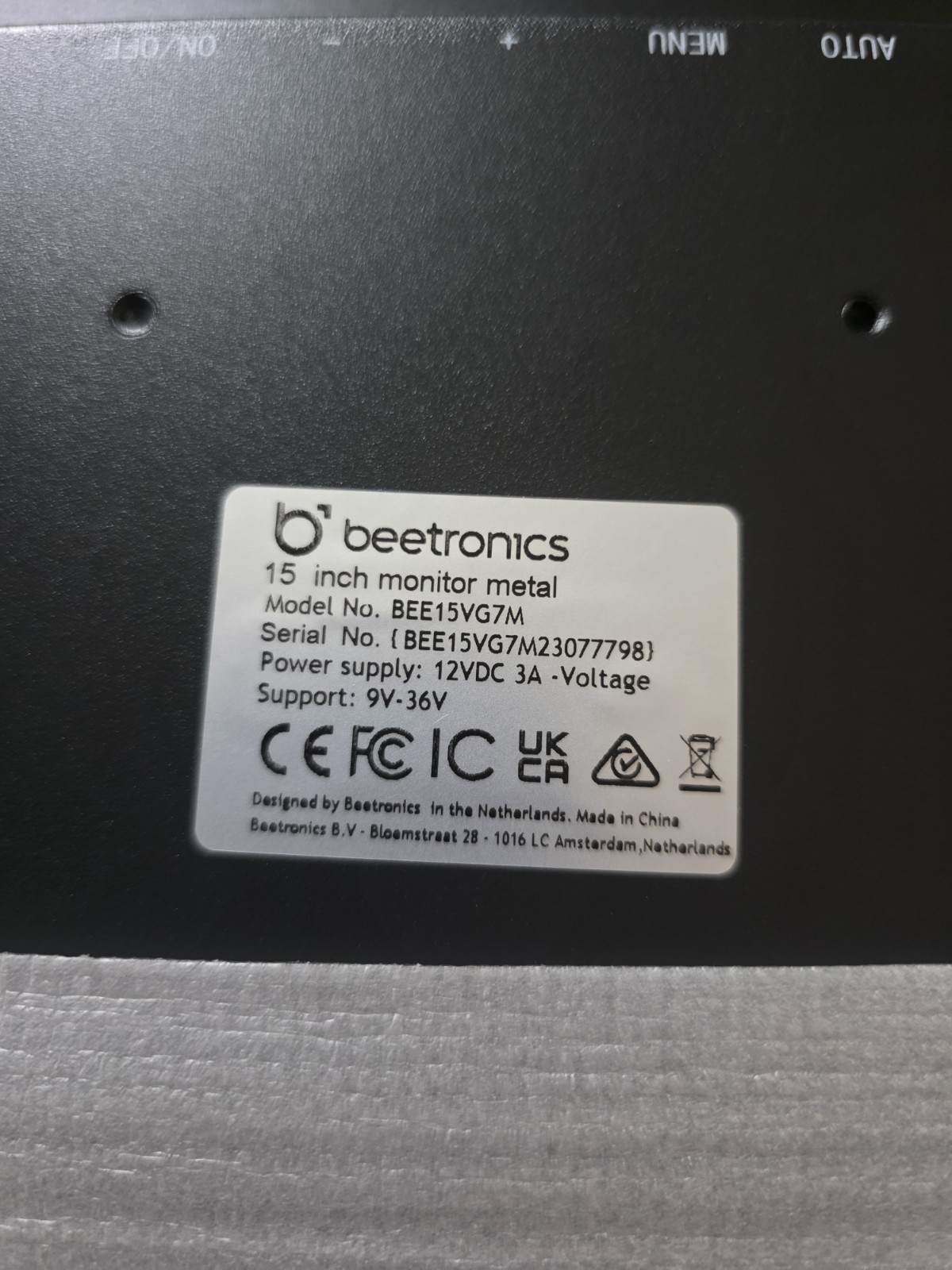 BEETRONICS BEE15VG7M