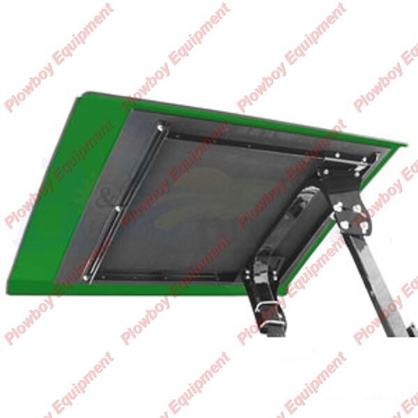 Metal Black Canopy for FORD NEW HOLLAND Tractor ROPS W/ Brackets 46.5″ x 58″ NEW