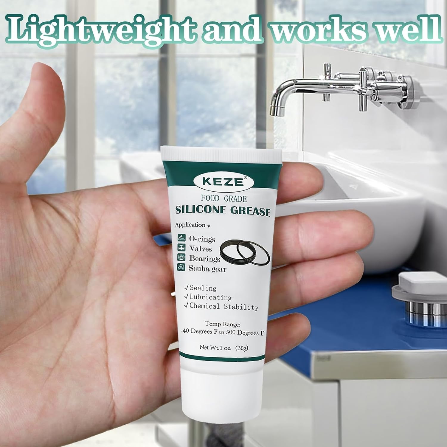 Silicone Grease Waterproof Food Grade Silicone Sealant Lubricant for Plumbers