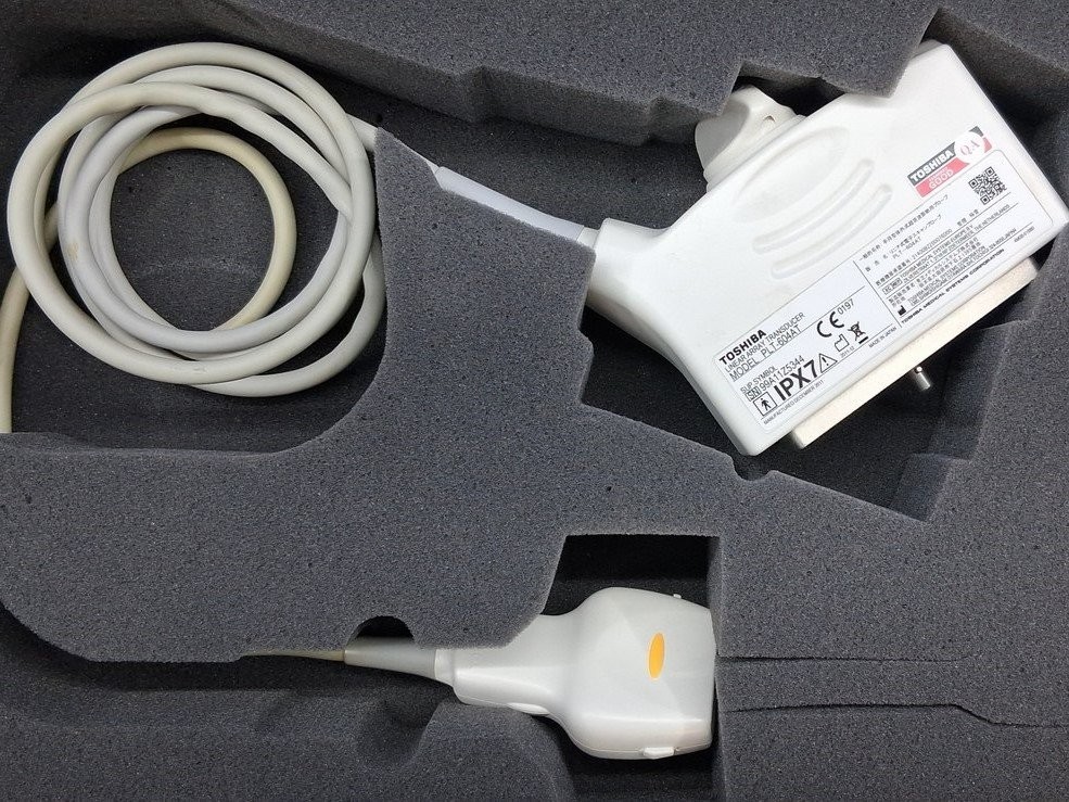 TOSHIBA PLT-604AT LINEAR ARRAY ULTRASOUND TRANSDUCER PROBE 30 DAYS WARRANTY**