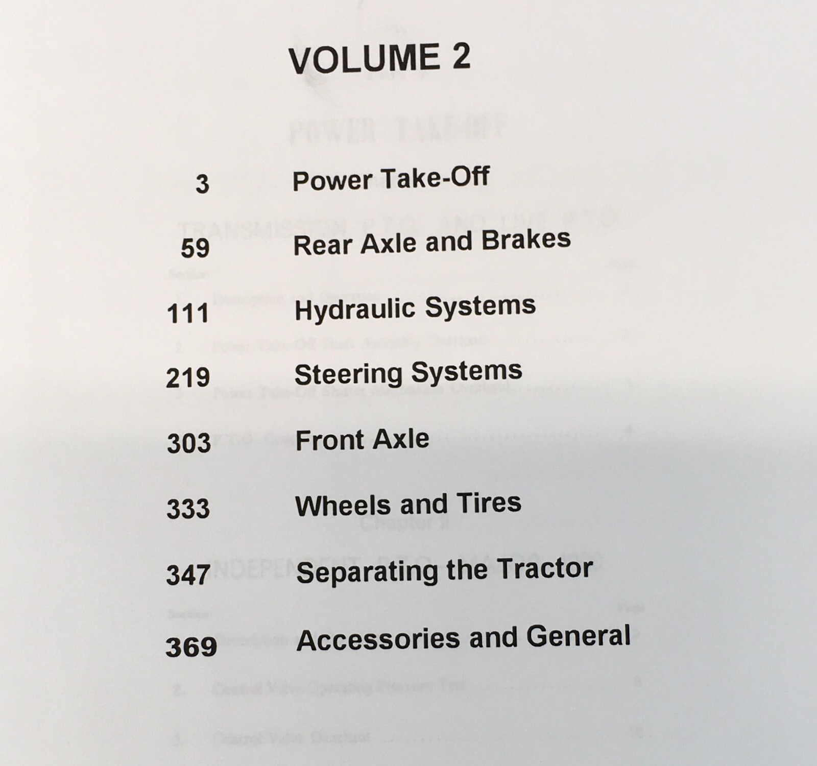 Ford 2000 3000 4000 5000 7000 Series Tractor Service Repair Manual Shop Book Ovh