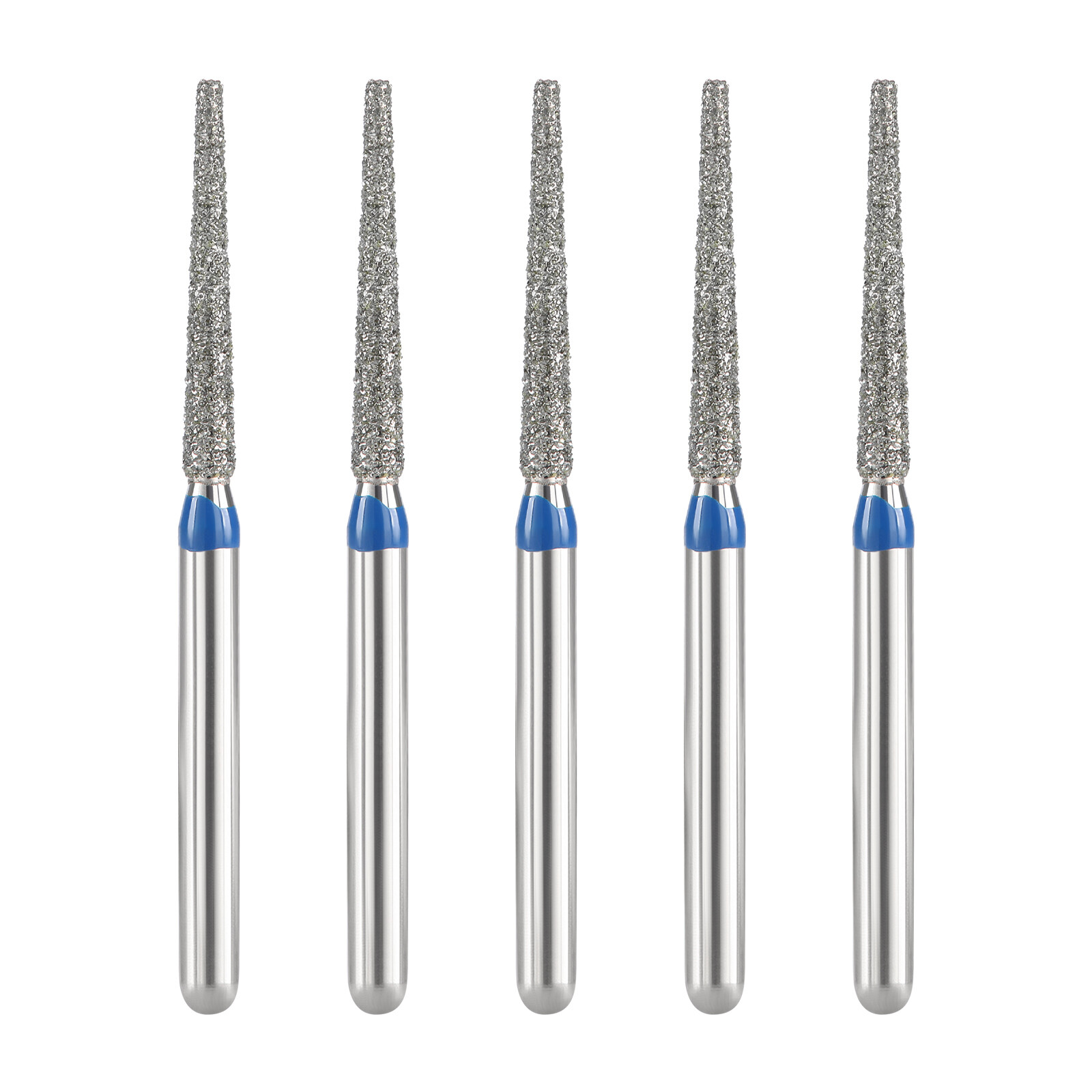 Dental Diamond Burs Flat End Taper FG Medium/Coarse Grit Friction Grip Burs