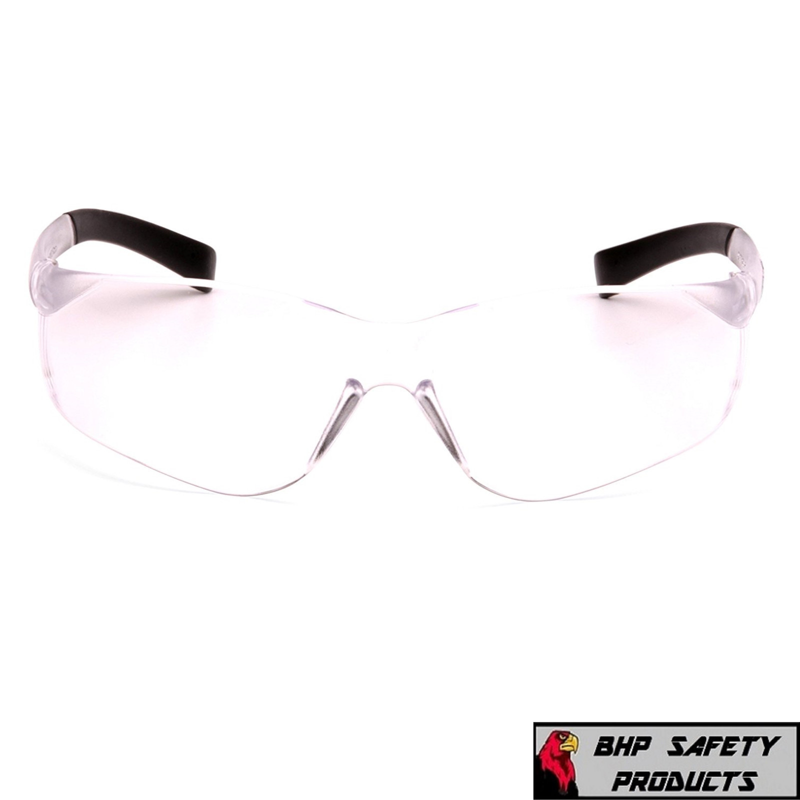 PYRAMEX ZTEK READER SAFETY GLASSES CLEAR BIFOCAL +2.00 LENS S2510R20 (3 PAIR)