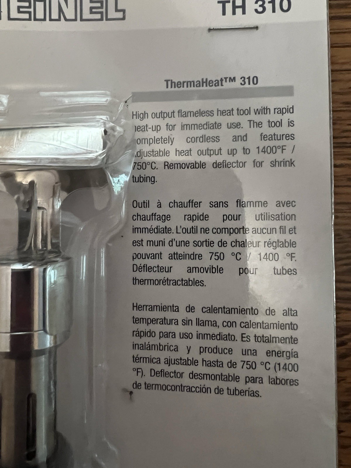Thermasolder Steinel TH310 High Output Frameless Soldering Tool