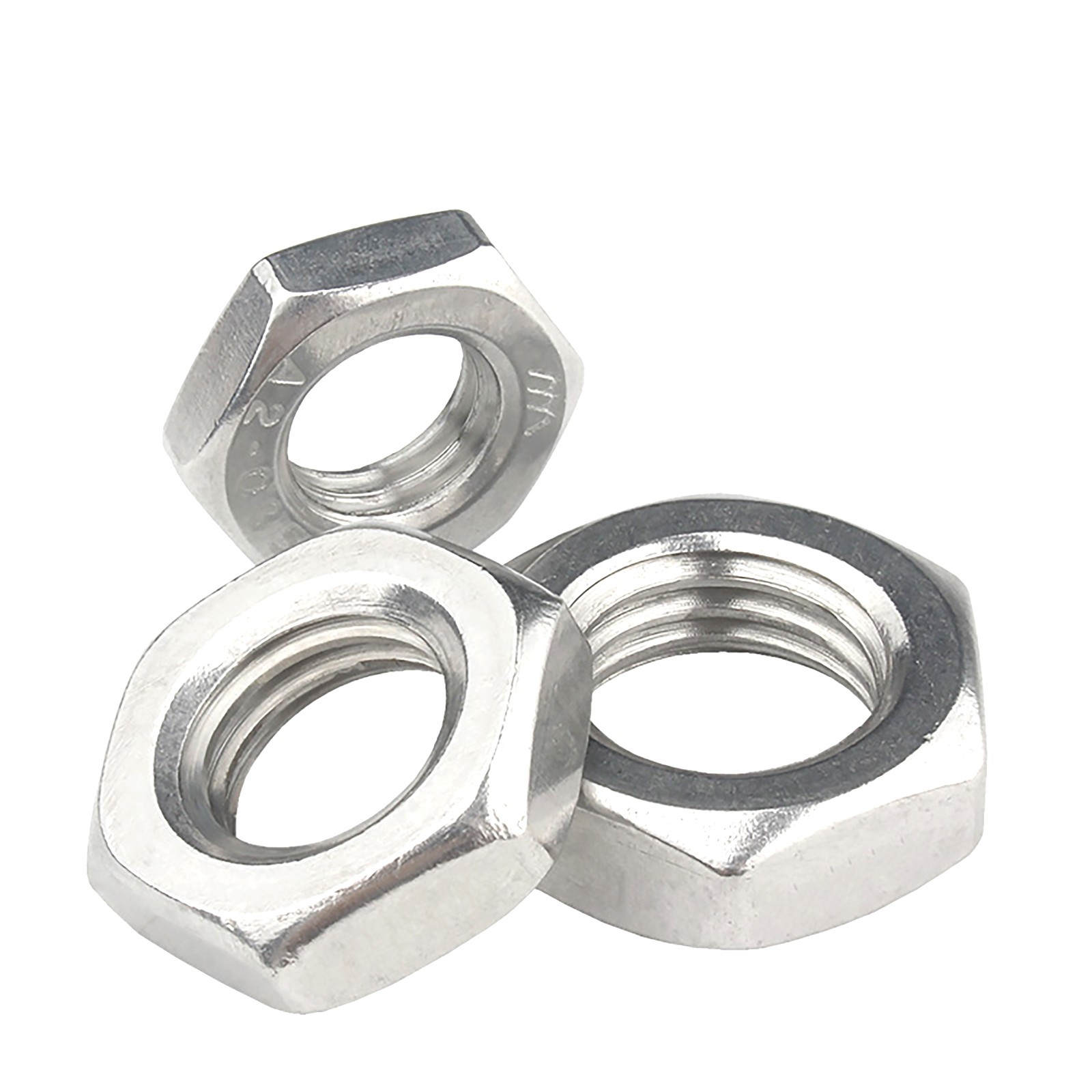 Fine Pitch Thread Hexagon Full Nuts Stainless Steel M6 M8 M10 M12 M14 M16 – M30