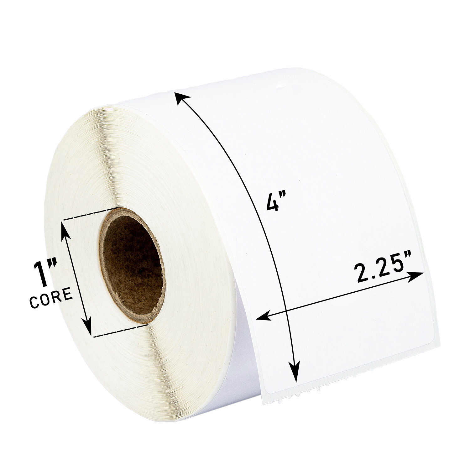 ZEBRA / ELTRON 2.25 x 4 (2.25″ x 4″) Direct Thermal Labels – (5) Rolls of 350