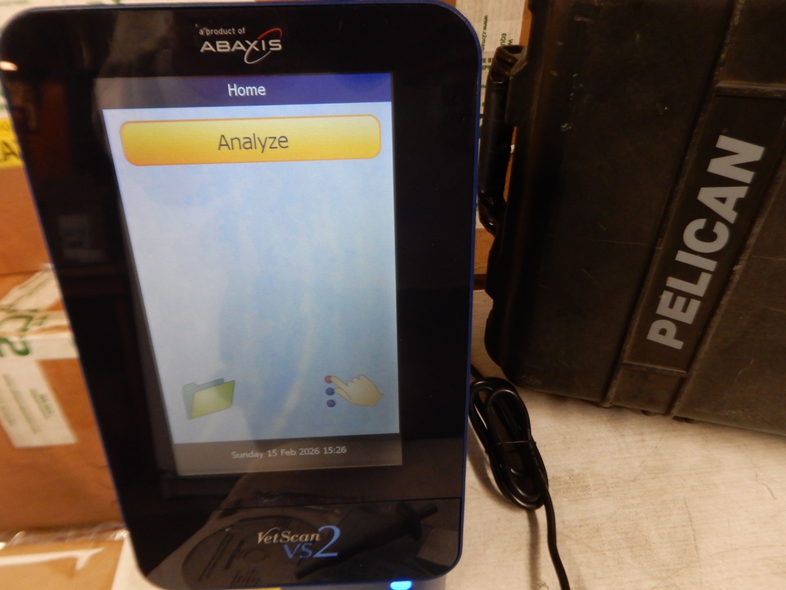 Abaxis Vetscan VS2 Chemistry Analyzer (2nd Gen) – Bad Touch Screen
