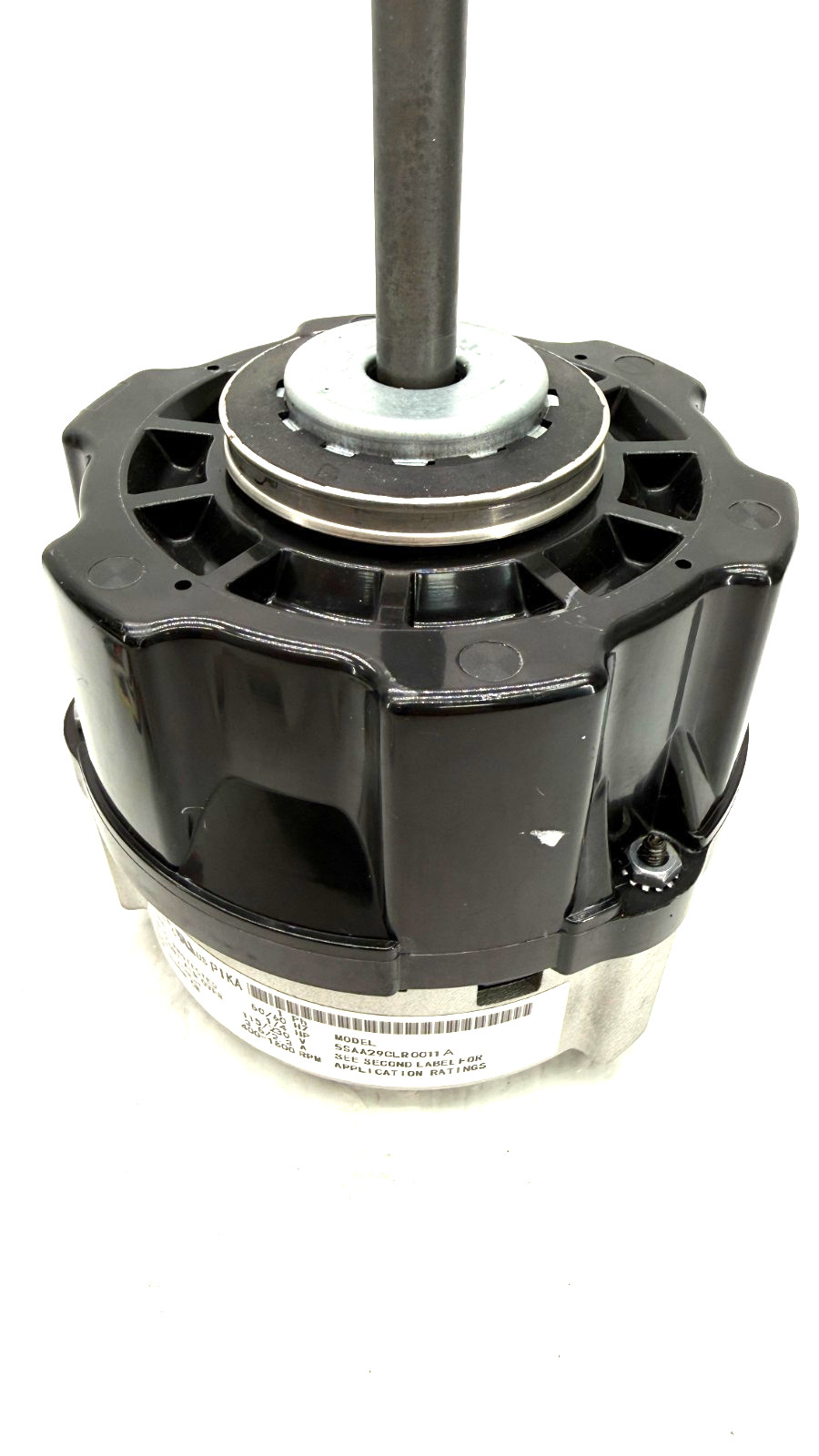 Genteq PIKA JT05 1/4HP ECM Fan Motor 400-1800 RPM, 115/230VAC, 1/2″ Shaft Daiken
