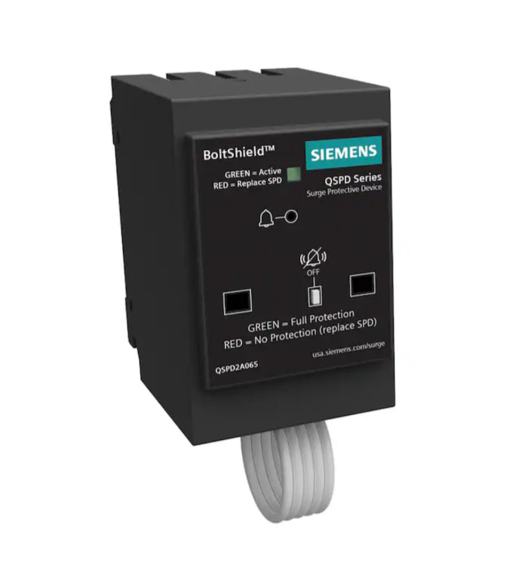 SIEMENS BoltShield 120/240V 65KA AC Home Surge Protection Device QSPD2A065P