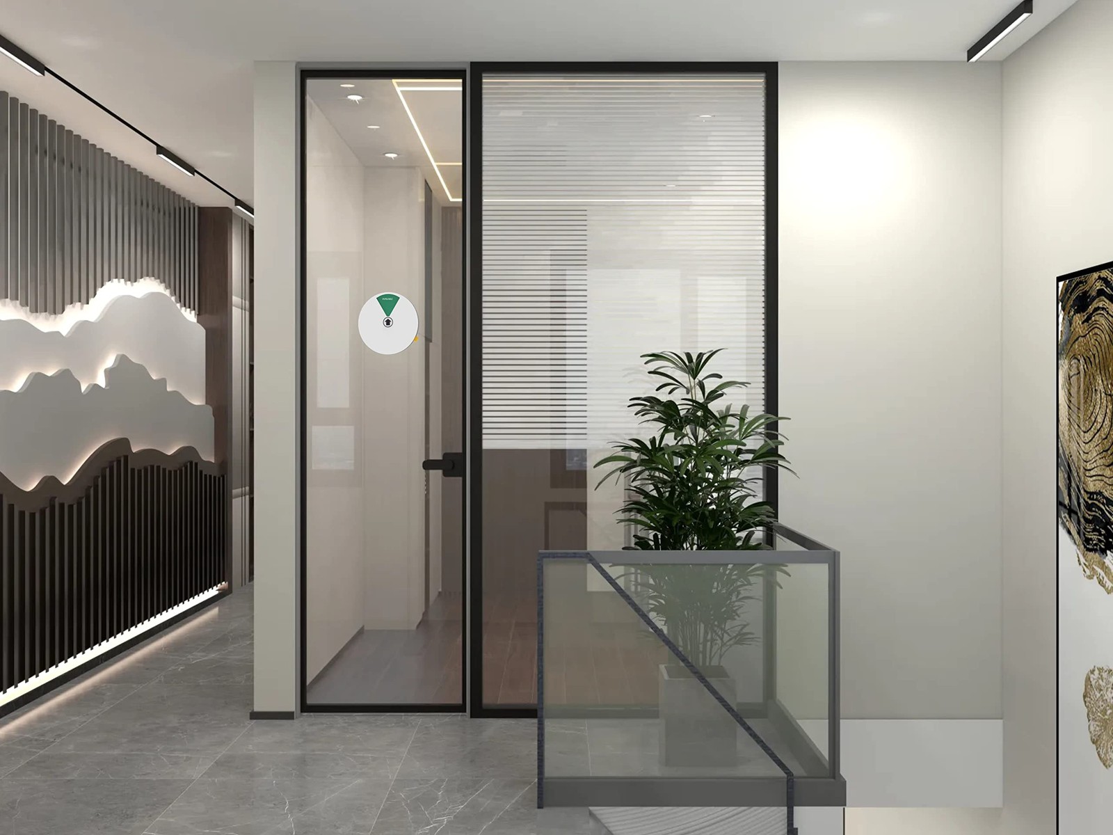 Office Private Sign – 6 Options ‘Do Not Disturb’ ‘Available’ ‘In a Meeting’ ‘…