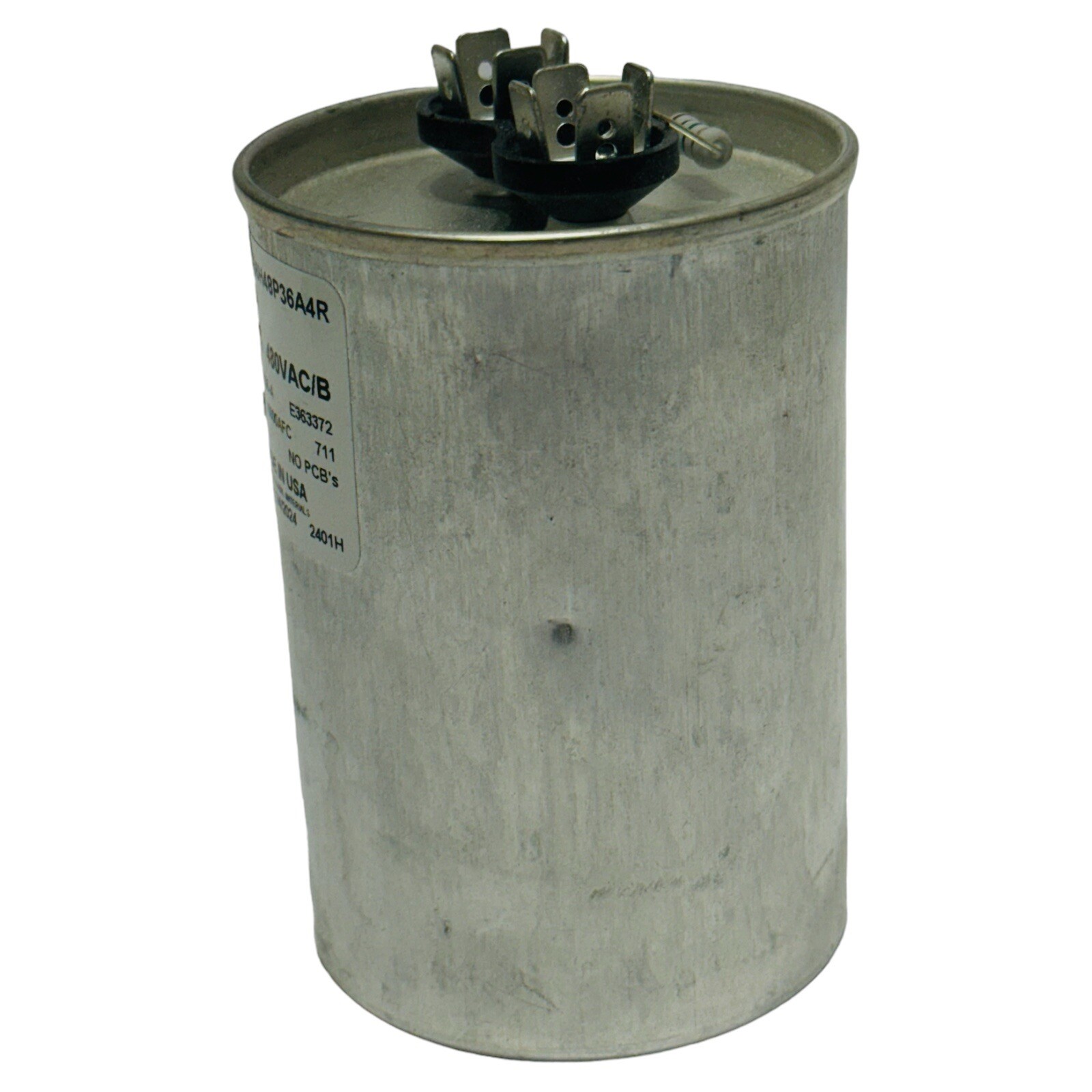 FBD 800P456H48P36A4R RUN CAPACITOR ZB-19 480VAC/B 50/60Hz 45µF FITS 564/773/774
