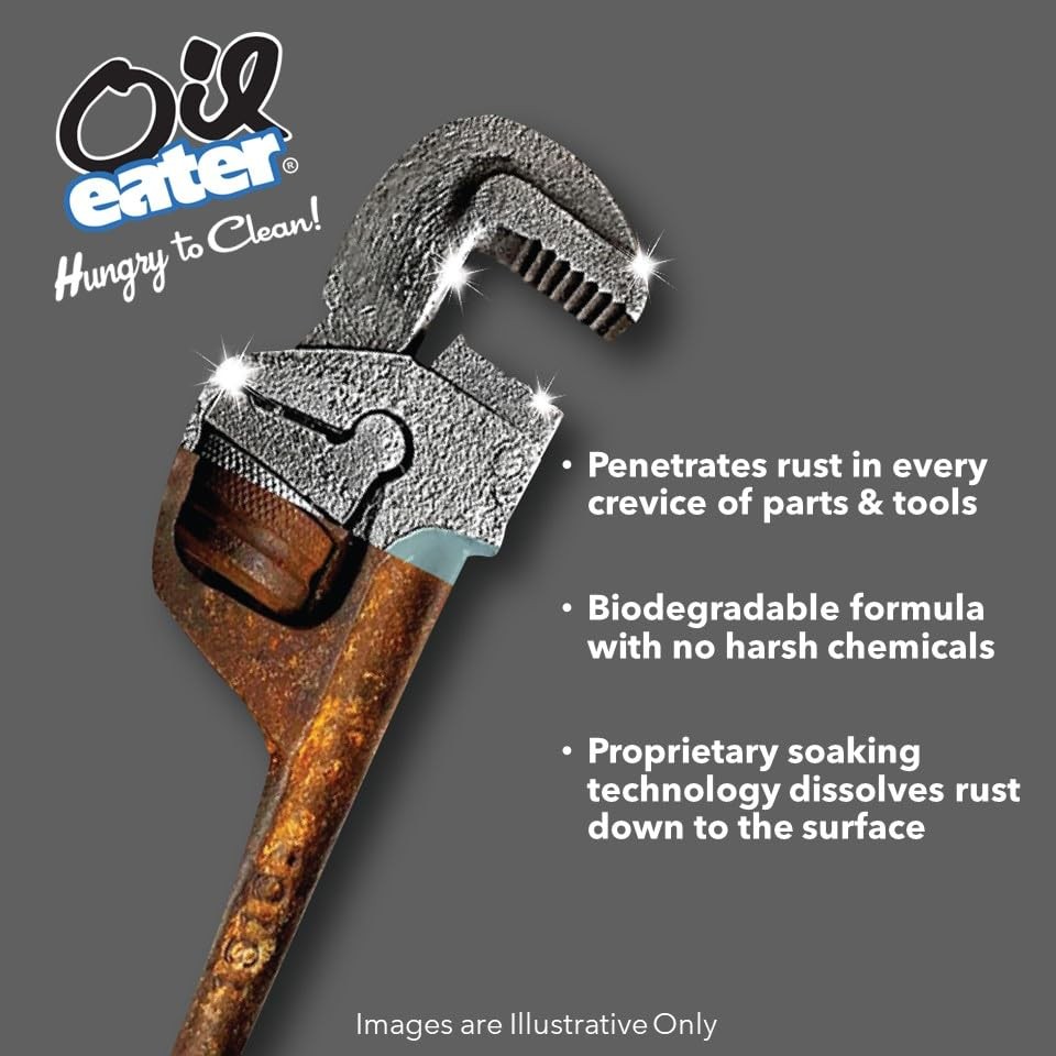 Overnight Rust Remover Concentrate Soak Tools, Auto Parts, Antiques, 32oz