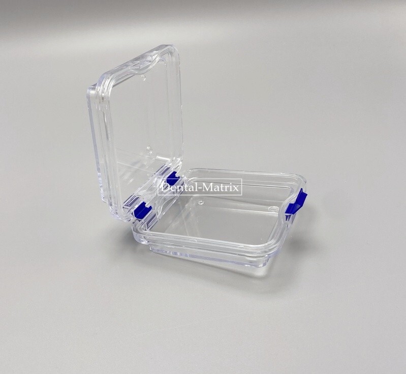 10 Pcs Denture False Teeth Membrane Case Container Hinged Display Box Jewelry