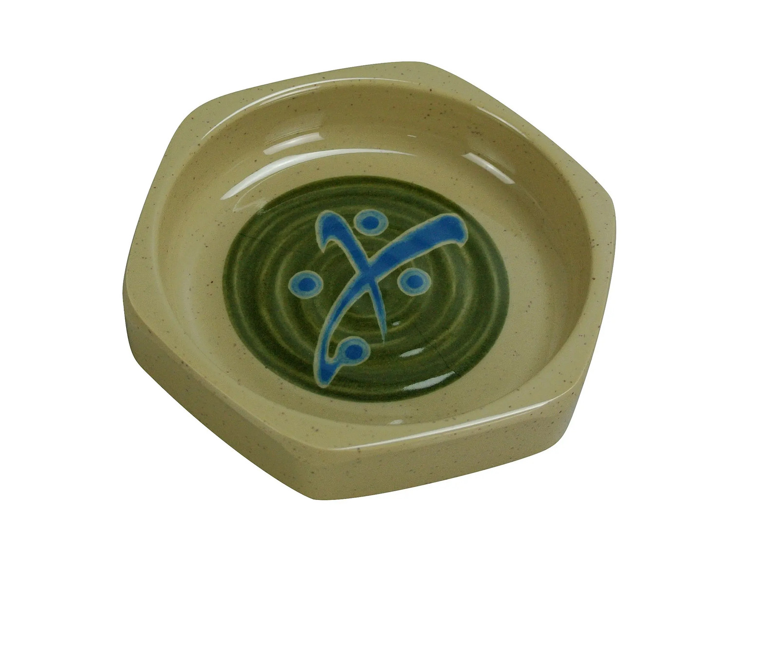 Yanco China JP-3001 Japanese Melamine 3.5 oz. Hexagon Sauce Dish – 4 Doz