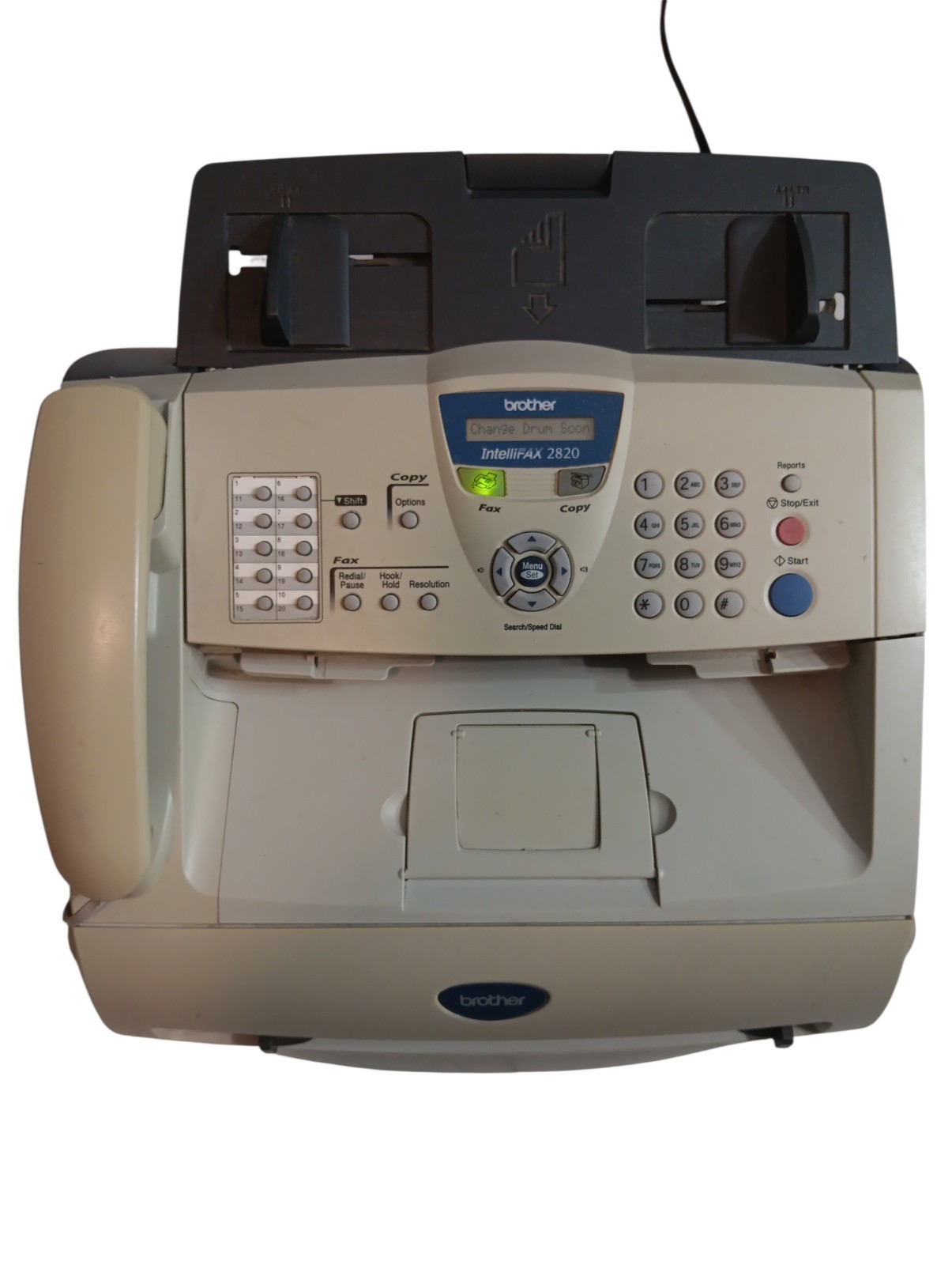 Brother IntelliFAX 2820 All in One Laser Fax Machine Printer Copier